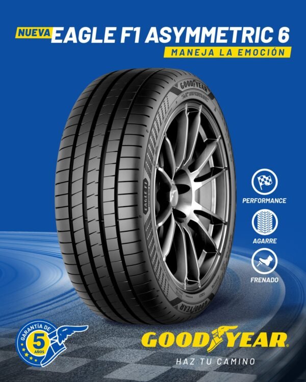 245/40R19 Goodyear Eagle F1 Asymmetric 6 XL 98 Y -25%