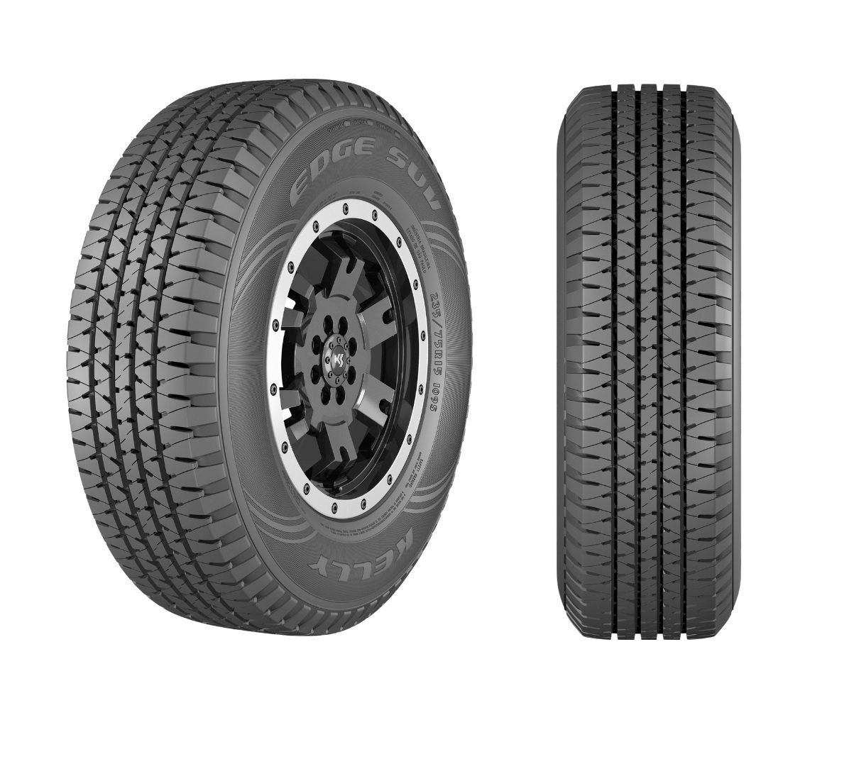 Kit x2 265/70R16 Goodyear Kelly Edge SUV 112 H